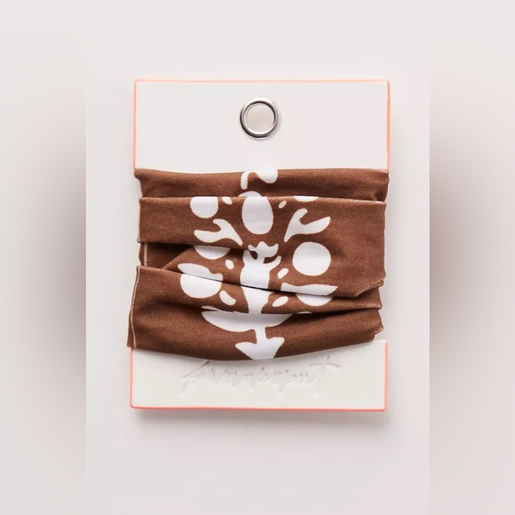 FP Movement by Free People Accessories - NWT FREE PEOPLE MOVEMENT Buti Logo Rumble Hair Tie | Chocolate MSRP $12
